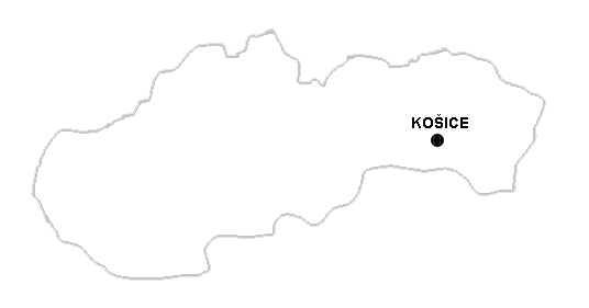 mapa Slovenskej republiky